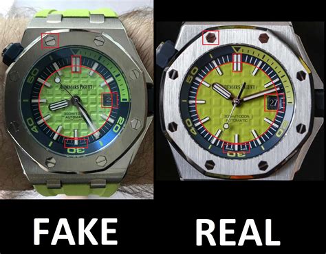 spot the fake watch|real watch vs fake watch.